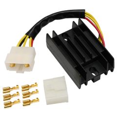 Address V125 V125G K9 CF4EA V125S CF4MA Regulator Aftermarket part, equivalent to genuine part, motorcycle part, repair, maintenance, replacement, 5-pin, replacement part, specially designed, original shape, charging
