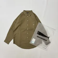 未使用 DESCENDANT ディセンダント KENNEDY'S TWILL SHIRT ケネディーズ ツイル シャツ BEIGE ベージュ サイズ 2 定価27,500円 80717 0100のサムネイル