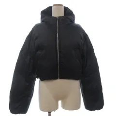 エモダ EMODA 23AW ダウンジャケット 長袖 無地 042360230301-01 黒 ブラック Fのサムネイル