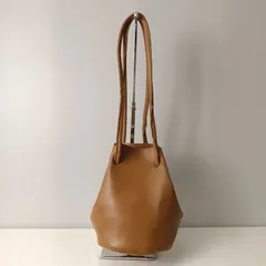 バースデイルーム Birthday room 巾着型2wayハンドバッグ／ショルダーバッグ 【持ち手の長さ27cm 縦23cm 横28cm マチ17cm】 ブラウン／茶色のサムネイル