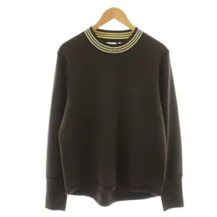 アディダスオリジナルス adidas originals × Wales Bonner ネックラインニット セーター ウール 2XL 茶 ブラウン 長袖 IN5953 /RRのサムネイル