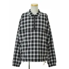 【BlackEyePatch】25AW COLLARED HALF ZIP FLANNEL PULLOVERジャケットのサムネイル