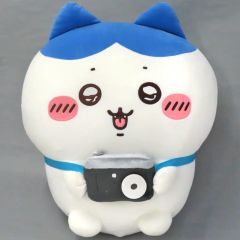 ちいかわ ハチワレだらけくじ A賞 超BIGぬいぐるみ 撮るよーッ