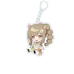 【予約】【新品】【再販】超かぐや姫！ ぺたん娘 アクリルキーホルダー 諌山真実【正規品】のサムネイル