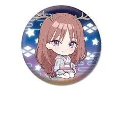 【予約】【新品】【再販】超かぐや姫！ ぺたん娘 缶バッジ 綾紬芦花【正規品】のサムネイル