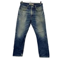 Levi's 505 デニムパンツ W32 ブルー リーバイス ジップアップ 紙パッチ レギュラーフィット アメカジ デニム ジーンズ 2608-49のサムネイル