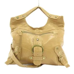 バルドロゼ BARDOT ROSE ショルダーバッグ レザー ベルトデザイン ベージュ /JS ■IBO101のサムネイル