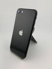 【中古・バッテリー劣化・画面キズ有・フレームキズ有】iPhone SE 2020 64GB ブラック SIMロック解除済のサムネイル