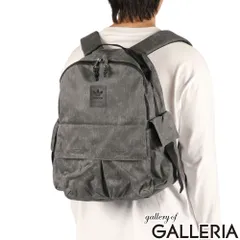 アディダスオリジナルス リュック メンズ レディース 大容量 軽量 adidas Originals カジュアル おしゃれ 軽い 旅行 通勤 通学 綿 ロゴ シンプル デイパック B4 A4 28.9L ウォッシュド バックパック II019 ブラックのサムネイル