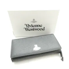 未使用 VivienneWestwood ヴィヴィアンウエストウッド 51060025BK 二つ折り長財布 ラウンドファスナー フラップ AK492 のサムネイル