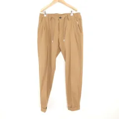 美品 1PIU1UGUALE3 ウノピュウノウグァーレトレ MRP634 COMFY CREASE SLACKS イージースラックス パンツ VI XL ナイロン ポリウレタン メンズ AN3850A23 のサムネイル