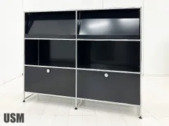 USMハラー □2列3段キャビネット□グラファイトブラック□アングル