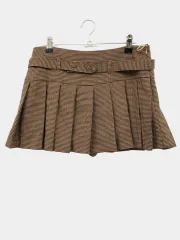 ZARA ザラ ショート/ミニスカート USA XS ブラウン レディースのサムネイル