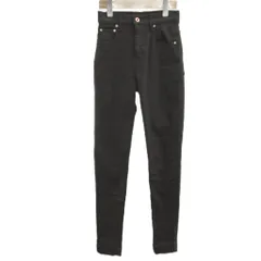 ダブルスタンダードクロージング ダブスタ DOUBLE STANDARD CLOTHING パンツ 26 ダークブラウン 無地 ハイウエスト スキニー /RY ■ECC002のサムネイル