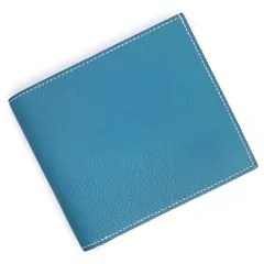 エルメス MC2 コペルニクス トゴ ブルージーン □D刻印 二つ折り財布 札入れ レザー HERMES（未使用　展示品）のサムネイル