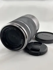 2187【AF動作品】 SONY E 55-210mm F4.5 6.3 SEL55210 シルバー ソニー レンズ OSSのサムネイル