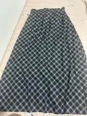 CHECK ロング丈スカートのサムネイル