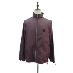 ダックス DAKS トラックジャケット ベスト 2way スタンドカラー LL ワインレッド  /HO31 ■GY61のサムネイル