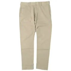 YAECA ヤエカ 日本製 CHINO NARROW PANTS チノナローパンツ 176101 30 KHAKI チノパン スリム ボトムス g27644のサムネイル