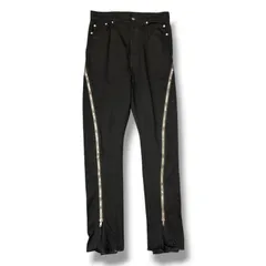 Rick Owens 22SS Bolan Banana Jeans ボランジップパンツ コットンパンツ リックオウエンス RR1B1303-HDDL ブラック 28 （20866M）のサムネイル