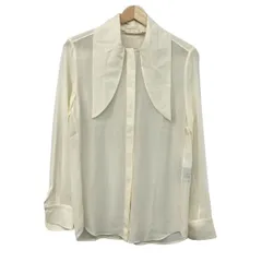 Chloe(クロエ) 長袖シャツブラウス サイズF 34 レディース美品  - アイボリー シルクのサムネイル