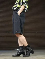Dickies wide silhouette poly-cotton work shorts black ディッキーズ ワイド  ワーク ショーツ 短パン ハーフパンツ 黒 ブラック W34