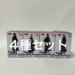 未開封 NARUTO ナルト 疾風伝 Figuno フィギュア ４種 LF8351C f101