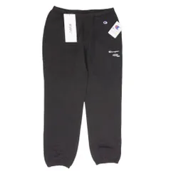 WTAPS ダブルタップス Champion チャンピオン 25AW C8-D216 × CHAMPION ACADEMY TROUSERS CTPL チャンピオン アカデミー トラウザーズ スウェット パンツ オフブラック系 XL【美品】【中古】のサムネイル