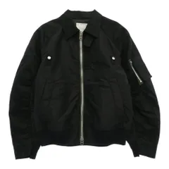 Sacai サカイ 26SS 26-03911M Cotton Chino × Nylon Twill Blouson コットンチノ ナイロン ツイル ブルソン ブラック系 2【中古】のサムネイル