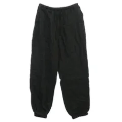 COMOLI コモリ 26SS D01-03016 リネンWクロスドローストリングパンツ ブラック系 3【中古】のサムネイル