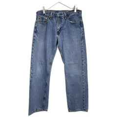 Levi's リーバイス 505 デニムパンツ ブルー(メンズ W32 L29)中古 古着 Y7521のサムネイル