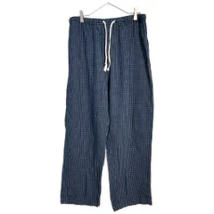 OLD NAVY オールドネイビー パジャマパンツ チェック ブルー(メンズ L)中古 古着 Y7531のサムネイル
