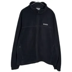 Columbia コロンビア フリースジャケット アウトドア ブラック(メンズ XL)中古 古着 Y7588のサムネイル
