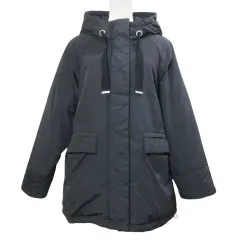 ゴールデンベア GOLDEN BEAR ダウンジャケット ジップアップ フーディー Aライン M 紺 ネイビー 468JE150 /Xのサムネイル