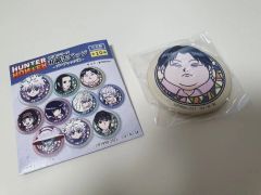 ハンターハンター ゾルディック家缶バッジ ゼノ ミルキ シルバ