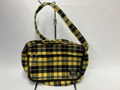 イエロー PORTER ポーター HEAD PORTER ヘッドポーター チェック