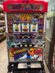 店頭引取りのみ！アクロス クランキーコレクション パチスロ実機 【店舗管理番号2ｍ】のサムネイル