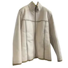 ♪4619  CASTELBAJAC カステルバジャックスポーツ コート ファー M～L　サイズ3 中古 レディース メンズのサムネイル