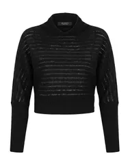 オールセインツ レディース トップス シャツ プルオーバー ALLSAINTS Black ブラックのサムネイル