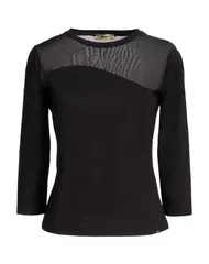 ヘルノ レディース トップス Tシャツ HERNO Midnight Blue ブルーのサムネイル
