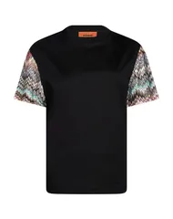 ミッソーニ レディース トップス Tシャツ MISSONI Black ブラックのサムネイル