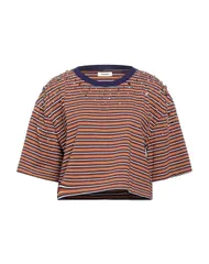 サンドロ レディース トップス Tシャツ SANDRO Brown ブラウンのサムネイル