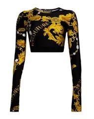 ヴェルサーチ レディース トップス シャツ VERSACE JEANS COUTURE Black ブラックのサムネイル