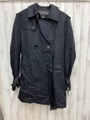 BURBERRY BLACK LABEL/トレンチコート/D1A61-300-09 ネイビー襟汚れのサムネイル