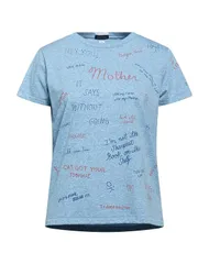 マザー レディース トップス Tシャツ MOTHER Light Blue ブルーのサムネイル