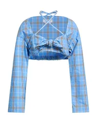 エムエスジイエム レディース トップス シャツ MSGM Azure Blue ブルーのサムネイル