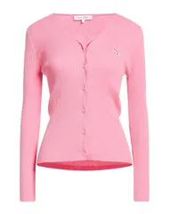 メゾンキツネ レディース アウター カーディガン MAISON KITSUN Pink ピンクのサムネイル