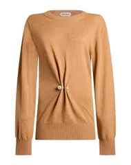 アルベルタ フェレッティ レディース アウター カーディガン カシミヤニット ALBERTA FERRETTI Camel キャメルのサムネイル
