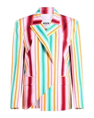 エムエスジイエム レディース アウター ジャケット・ブルゾン テーラードジャケット MSGM Pastel Yellow イエローのサムネイル