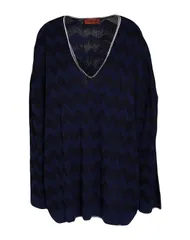 ミッソーニ レディース トップス シャツ プルオーバー MISSONI Navy ネイビーのサムネイル